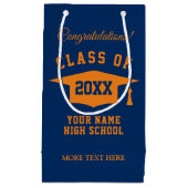 2023年カスタム高校卒業パーティーのクラス スモールペーパーバッグ (正面)