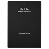 2023年カレンカスタムダー家族4枚モダン写真 クリップボード (裏面)