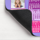 2023年カレンダフォトコラージュかわいいモダン マウスパッド (コーナー)