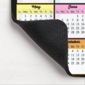 2023年カレンダモダンーカラフルカスタム マウスパッド (コーナー)