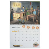 2023年カレンダル台湾(Nederlands) カレンダー (2月 2027)