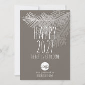 2023年カレンダーと新年ADDビジネスロゴ シーズンカード (正面)