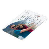 2023年カレンダーを保存威厳があるする マグネット (左側)