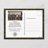 2023年カレンダースクリッモダントのシンプルビジネスフォト ポストカード (裏面)