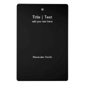 2023年カレンダーモダン(祝日あり) ミニクリップボード (裏面)