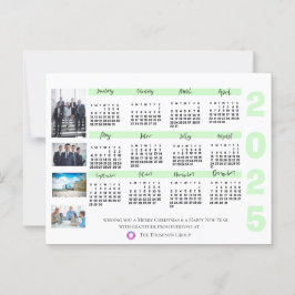 2023年カレンダー写真企業のクリスマス新年 ポストカード