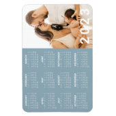 2023年カレンダー家族写真 |色カスタム付 マグネット (縦)