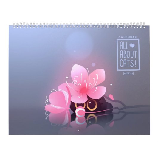 2023年カレンダー猫について！ カレンダー (カバー)