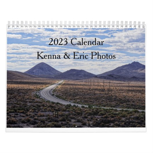 2023年カレンダー自然写真：Kenna and Eric カレンダー (カバー)