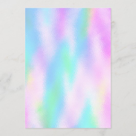 2023年カレンダー通年ホログラフィフェイクックグラデーション プログラム (裏面)