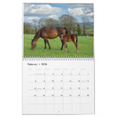 2023年カレンダーThoroughbred Mares and Foals カレンダー (2月 2026)