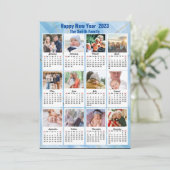 2023年カレンモダンダファミリー12フォトブルー金ゴールド シーズンカード (スタンド正面)