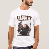 2023年カントリー・ウェスタン卒業生の誇り高いパパ写真 Tシャツ (正面)