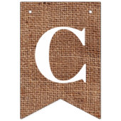 2023年クラスのいかり付きBurlapシミュレーション バンティングフラッグ (第2の旗)