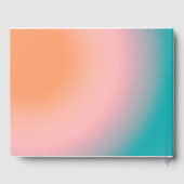 2023年クラストレンディーカラフル勾配カスタム法 ゲストブック (裏面)