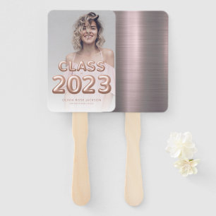 2023年クラスバラ金ゴールドバルーン写真卒業 ハンドファン