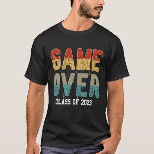 2023年クラスヴィンテージ卒業 Tシャツ (正面)