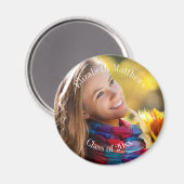 2023年クラス写真 |卒業式の名前 マグネット (正面/裏面)