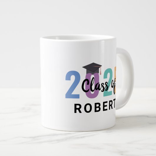 2023年クラス卒業マグデザイン ジャンボコーヒーマグカップ (正面右)