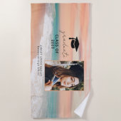 2023年クラス卒業写真 ビーチタオル (正面)