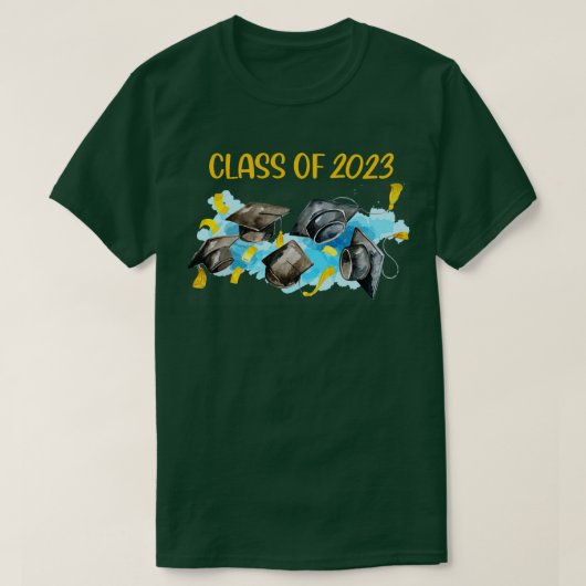 2023年クラス卒業帽子 Tシャツ (デザイン正面)