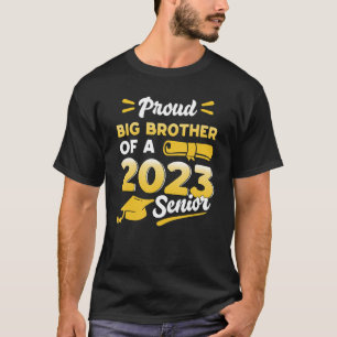 2023年クラス誇りを持ったBig Brother Of A 2023 Senior G Tシャツ