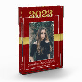 2023年クラス赤と金ゴールド卒業記念 フォトブロック (左)