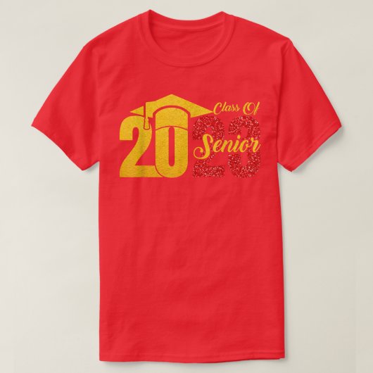 2023年クラス2023年シニア卒業初日 Tシャツ (デザイン正面)