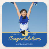 2023年クラス スクエアペーパーコースター (正面)