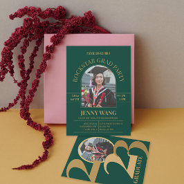 2023年クラスArch Photo Gradパーティの招待状 案内状