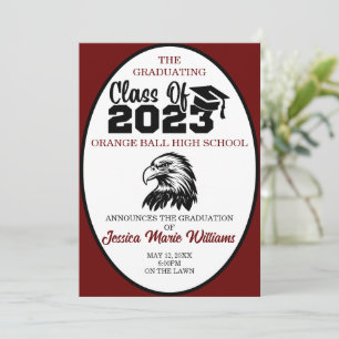 2023年クリムゾンとブラッククラス卒業 招待状