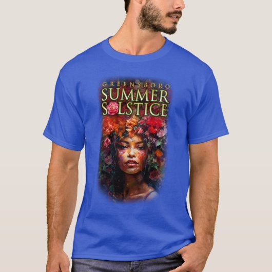 2023年グリーンズボロ夏至祭り Tシャツ (正面)