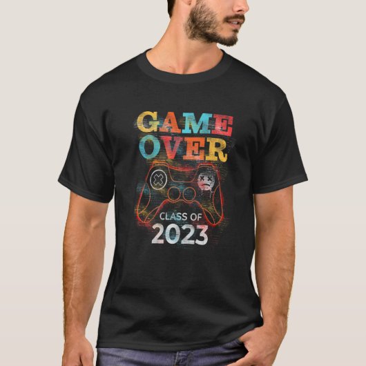 2023年ゲームヴィンテージのクラス Tシャツ (正面)