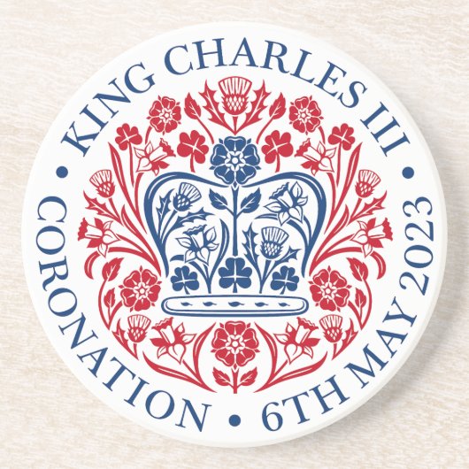 2023年コースターの戴冠式 – 赤ブルー コースター (正面)