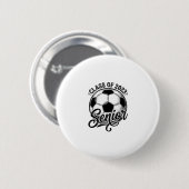 2023年サッカー部卒業記念ヴィンテージスタイル 缶バッジ (正面&裏面)