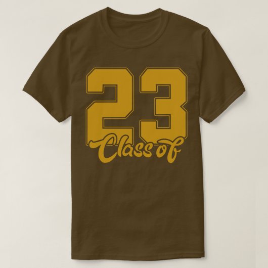 2023年シニアクラス2023 Tシャツ (デザイン正面)