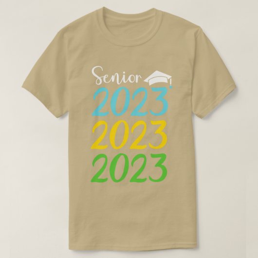 2023年シニアクラス2023 Tシャツ (デザイン正面)
