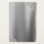 2023年シルバーグリッターキラキラまつげグロス プランナー手帳 (裏面)