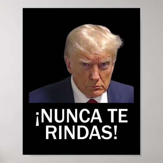 2023年トランプ威厳があるを降伏 ポスター (正面)