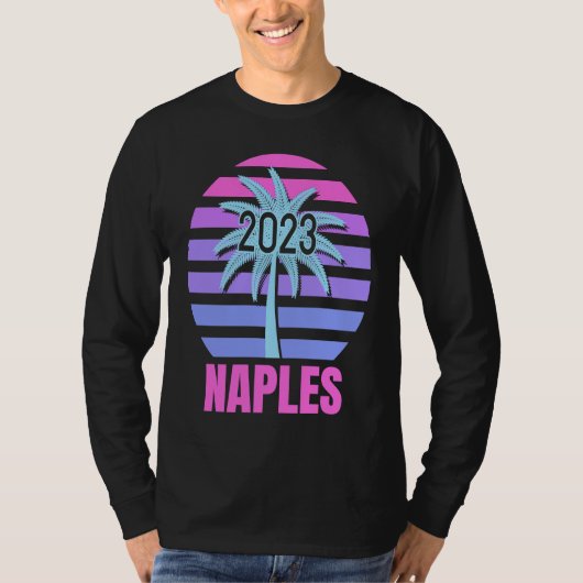 2023年ナポリの休暇 Tシャツ (正面)