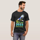 2023年ハッピーアースデイ地球を回復 Tシャツ (正面フル)