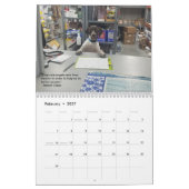 2023年ハートカレンダーのポインタPointerRescue カレンダー (2月 2027)