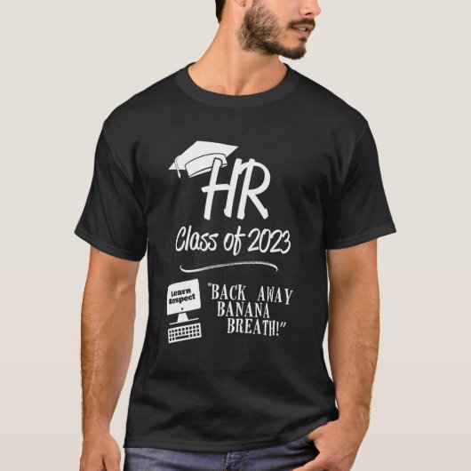 2023年バックバナナブレス遠くにのHrクラス Tシャツ (正面)
