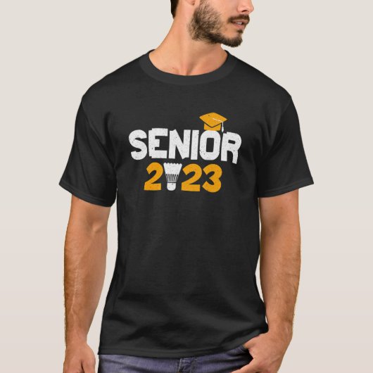2023年バドミントン卒業2023年グラードセニオ Tシャツ (正面)