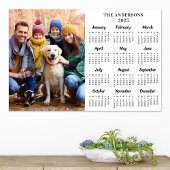 2023年パーソナライズされた写真12か月カレンダー ポスター