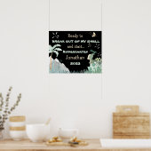 2023年パーソナライズされた学校初日ポスター ポスター (キッチン)