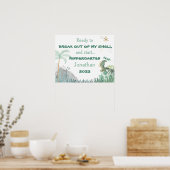 2023年パーソナライズされた学校初日ポスター ポスター (キッチン)