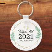 2023年パーソナライズされた学級 キーホルダー (正面)