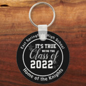 2023年パーソナライズされた高校の先輩 キーホルダー (正面)