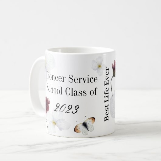 2023年パーソナライズされたJWパイオニアコーヒーマグの贈り物 コーヒーマグカップ (正面左)